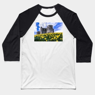 Spring at Warkworth Castle Baseball T-Shirt